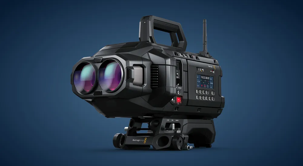 The iPhone cameras for capturing immersive video.