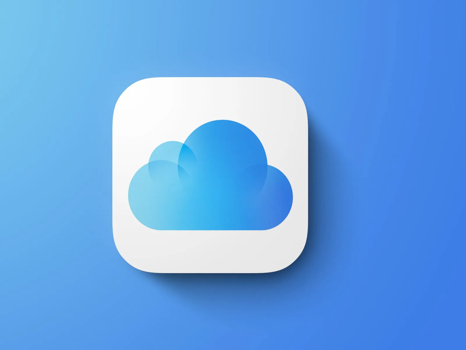 The iCloud logo.