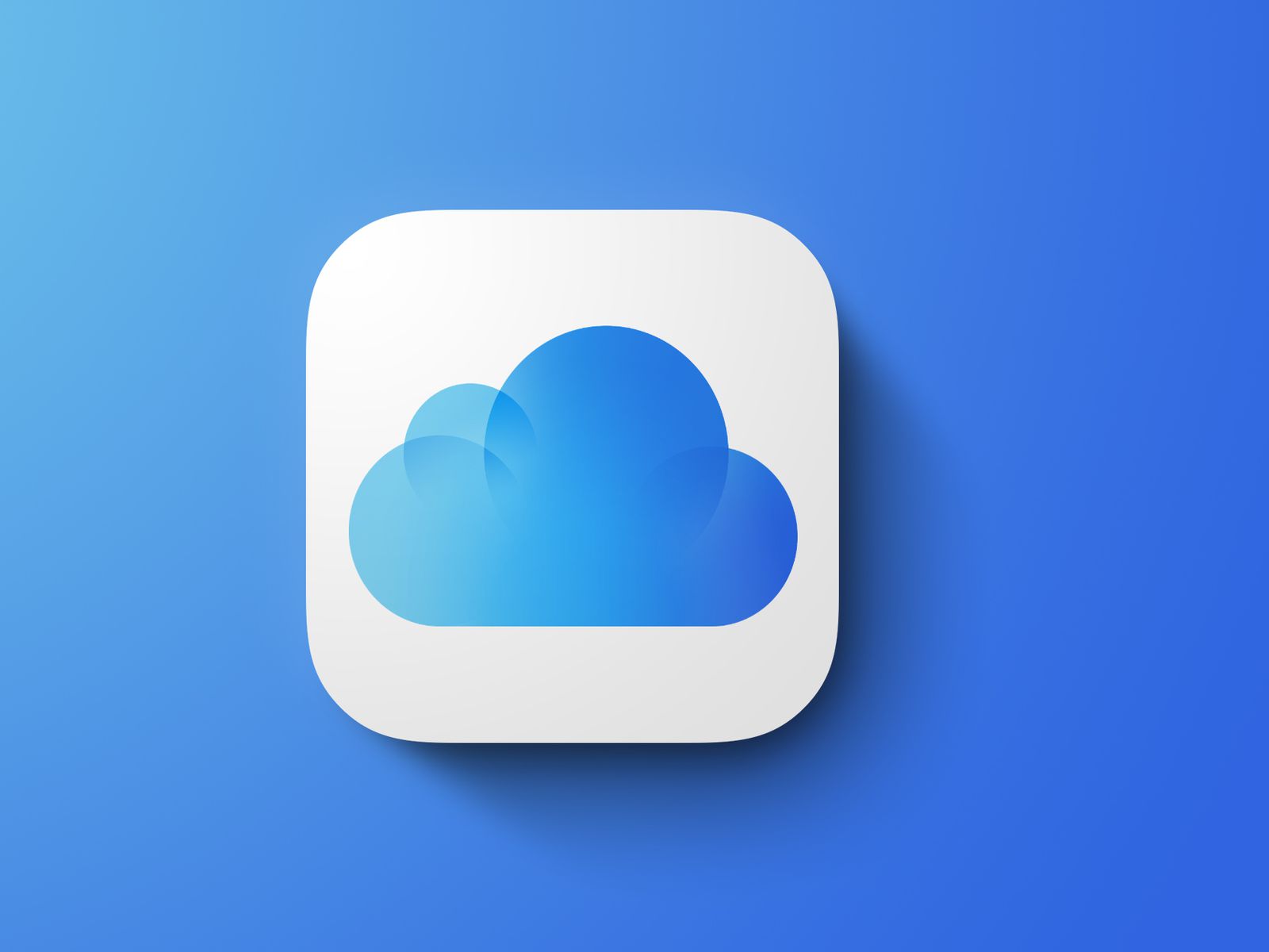 The iCloud logo.