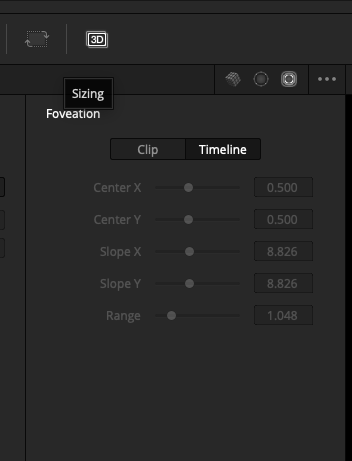 static foveation
